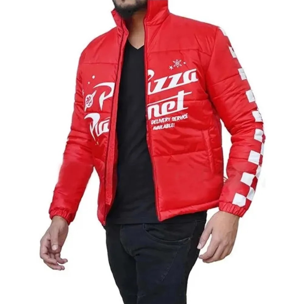 Disney Parks Unisex Pizza Planet Puffer Jacket
